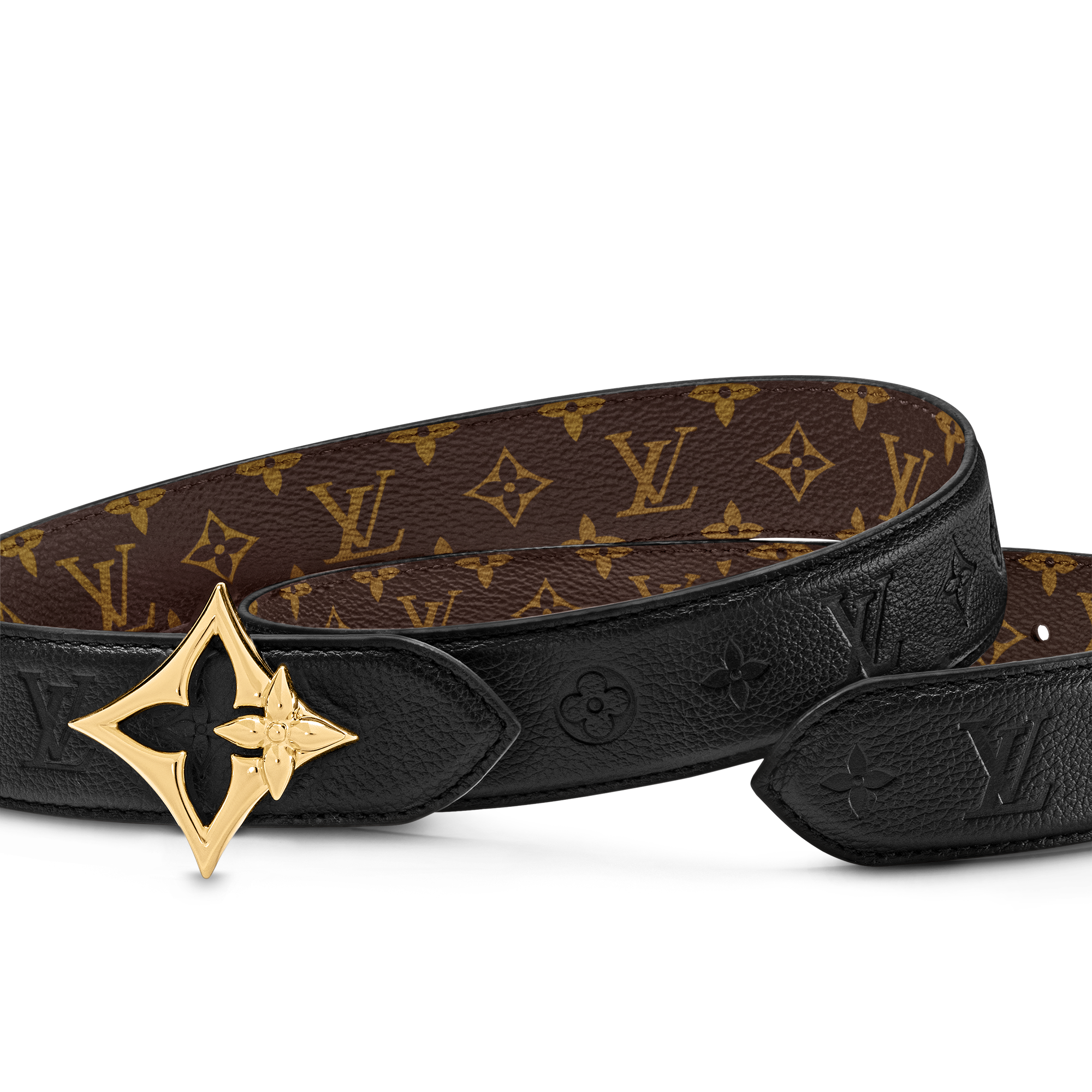 Louis Vuitton フラワーモチーフ ベルト LV Flowergram 30mm Reversible Belt Monogram - Acessórios
